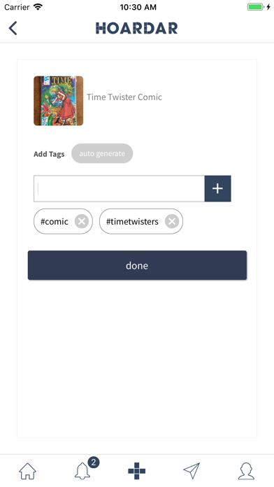 Hoardar iPhone screenshot 4 - Social Networking app