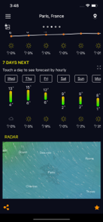Accurate Weather forecast &map screenshot 9