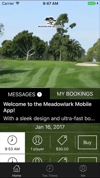 Screenshot #1 pour Meadowlark Golf Tee Times