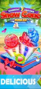 Unicorn Fun Cooking Shaved Ice screenshot #1 for iPhone