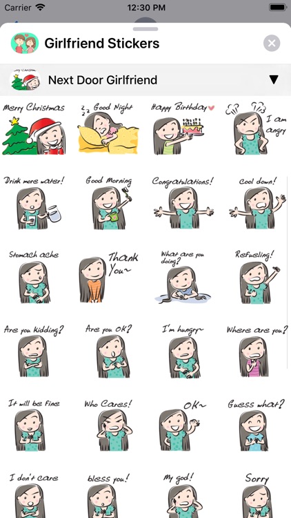 Girlfriend Sticker screenshot-8