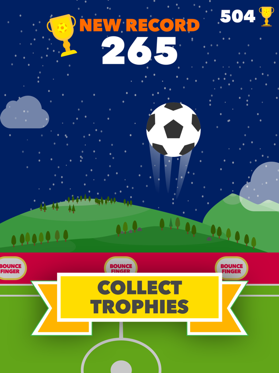 Bounce Finger Soccer screenshot 2