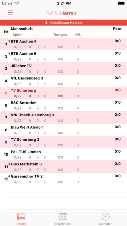 TV Scherberg Handball