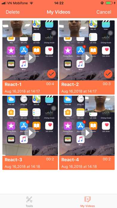 Wowee - React & Edit video iPhone screenshot 6 - Photo & Video app