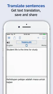 malay dictionary + iphone screenshot 3