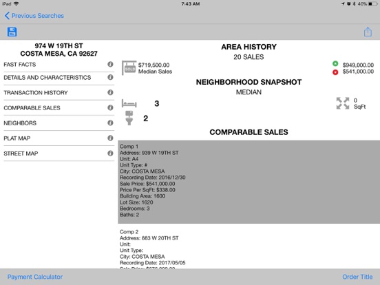 Chicago Title Advantage iPad screenshot 2 - Business app
