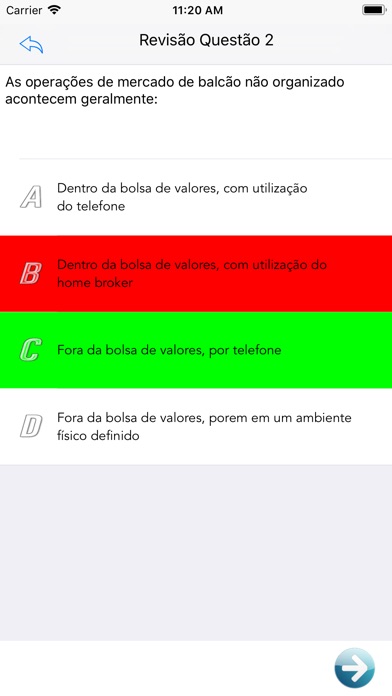 Simulado CPA 20 ANBIMA Offline screenshot 4