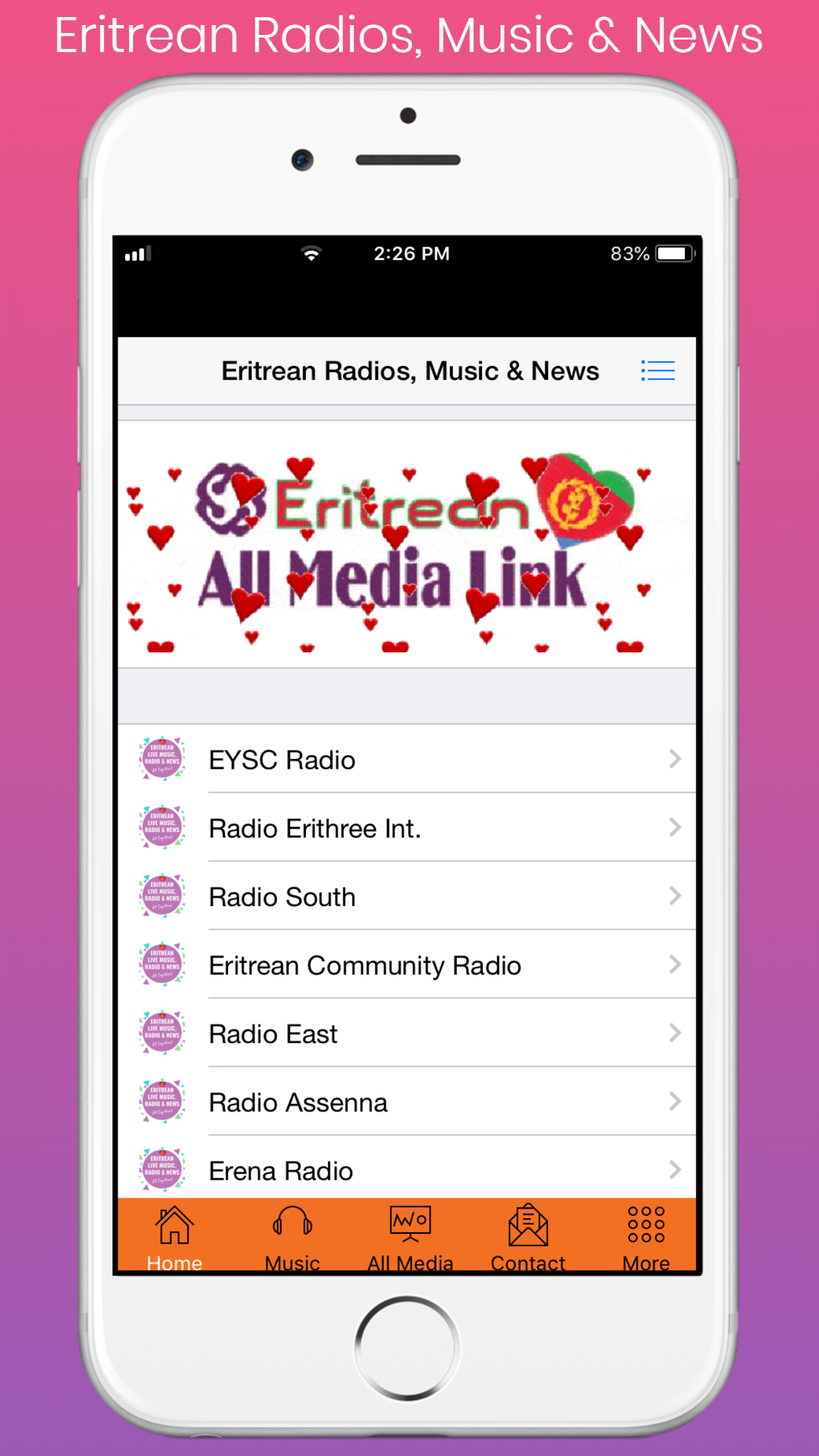 Eritrean Radios, Music & News screenshot 9