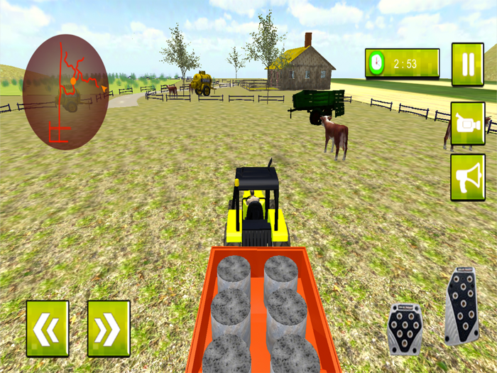 Euro Farm Tractor Driving game