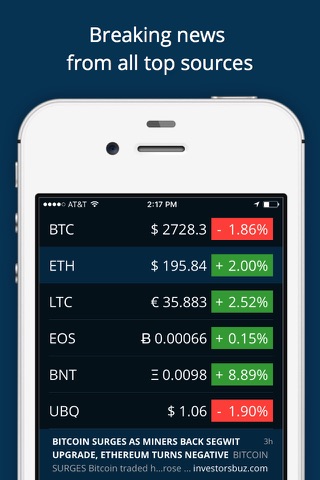 HODL Real-Time Crypto Tracker screenshot 3