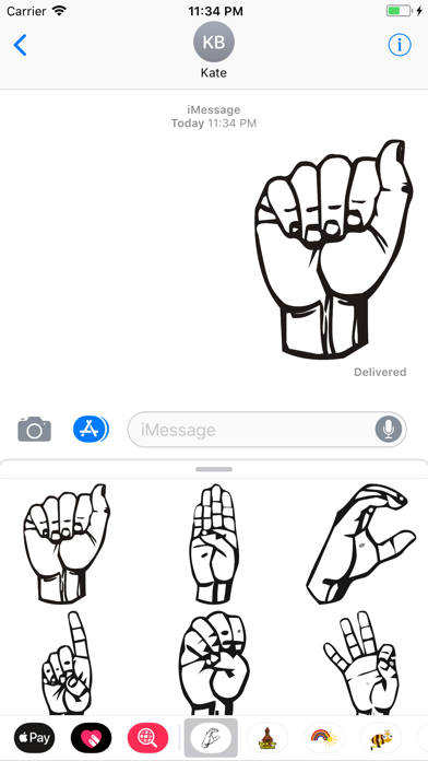 ASL Sticker Pack screenshot 2