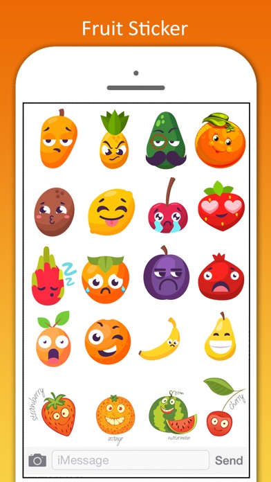Fruit Stickers Pack screenshot 3