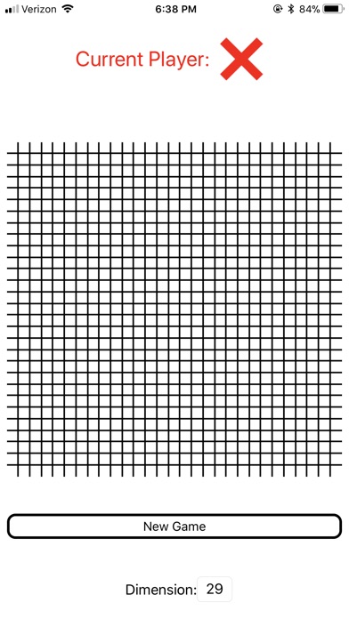 N-by-N Tic-Tac-Toe screenshot 4