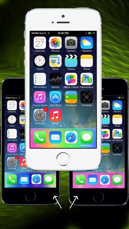 Docky - Color Gradient Bars for wallpapers