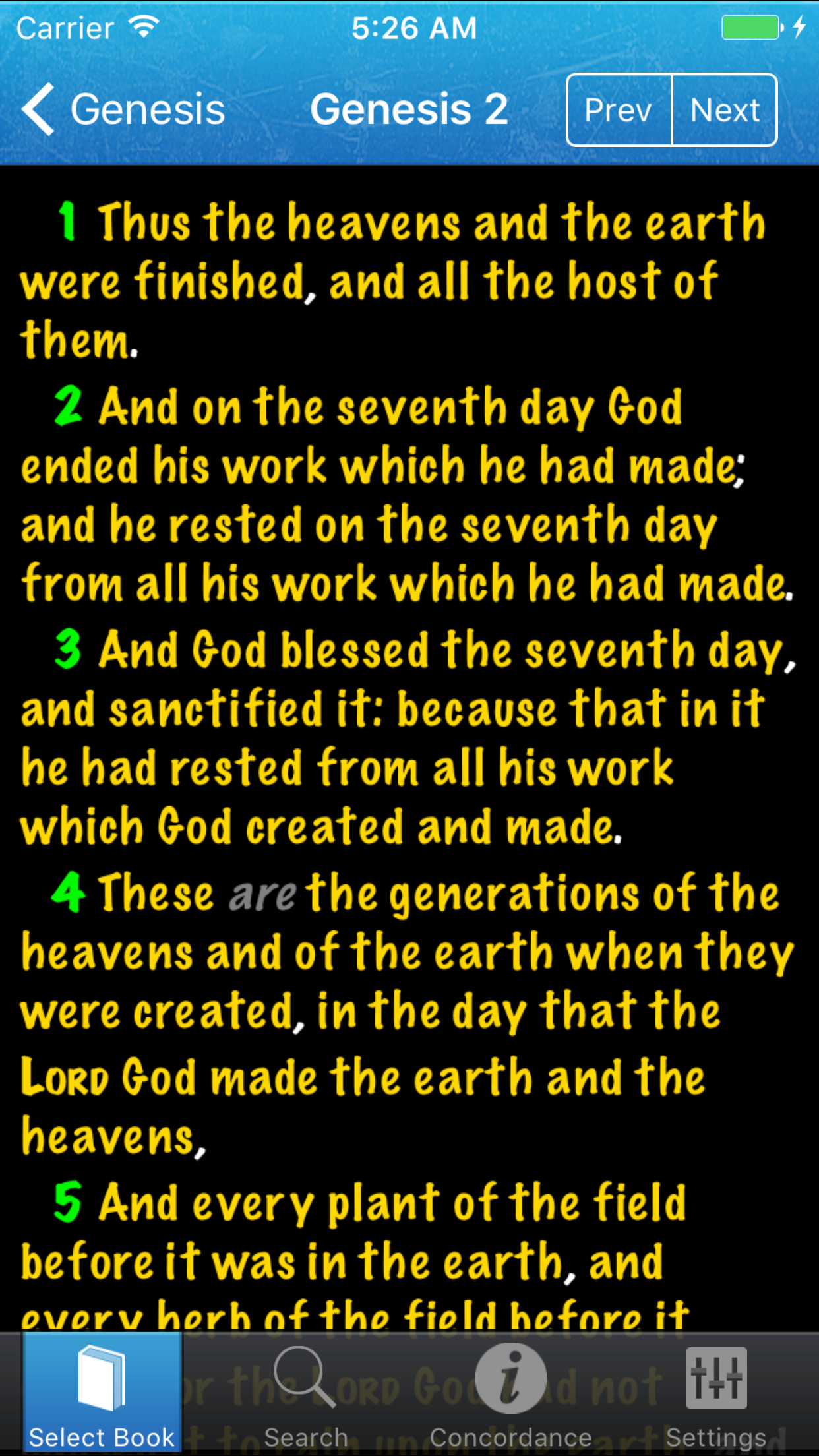 Strong's Concordance