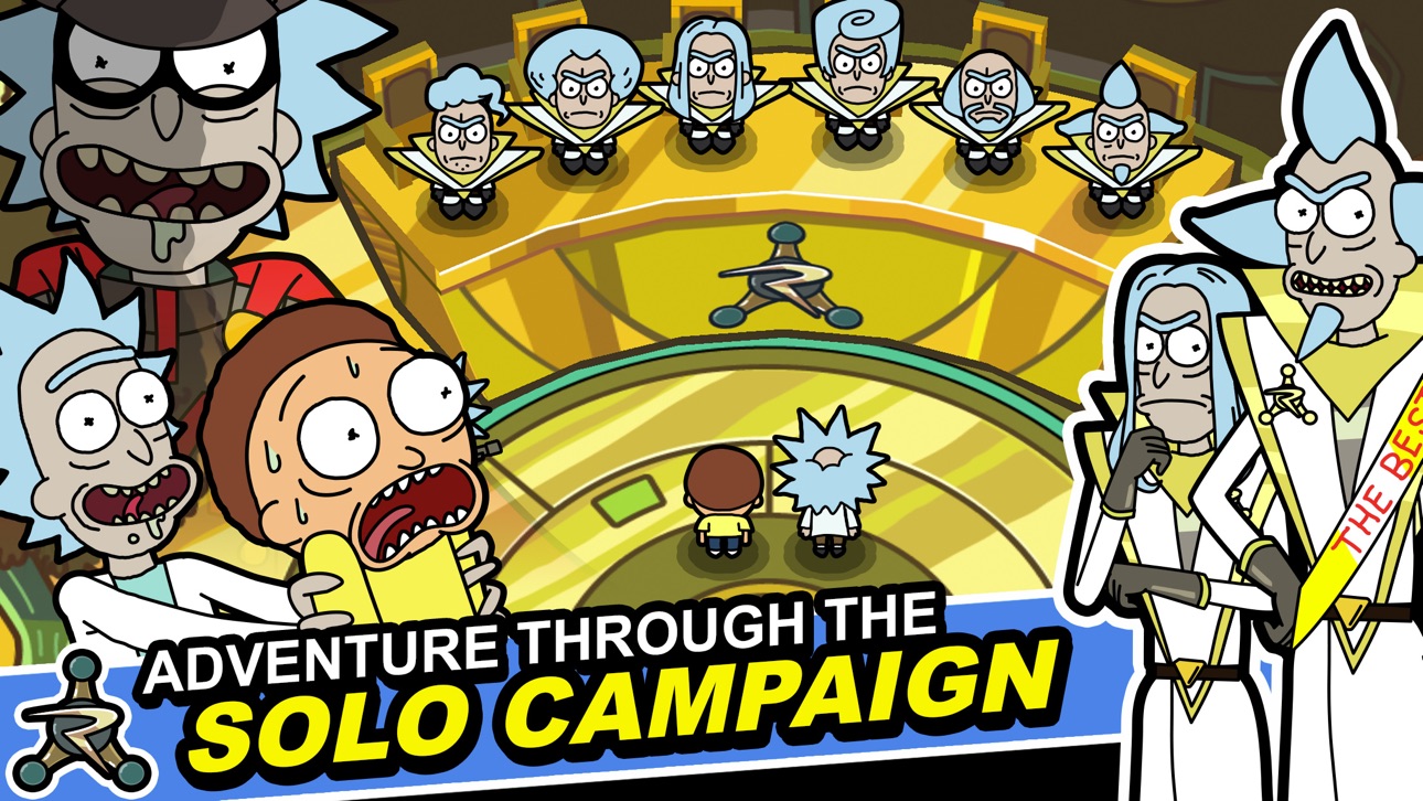 Rick and Morty: Pocket Mortys Hack screenshot 3 - iOS game interface