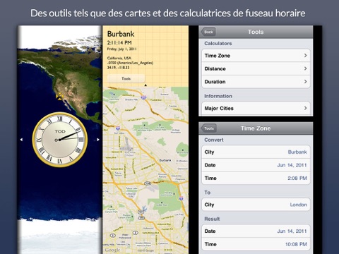 Screenshot #6 pour Horloge Mondiale (News Clocks)