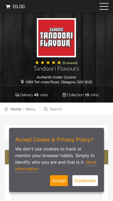 Tandoori Flavour screenshot 3