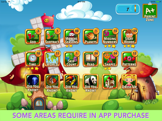 My School - Learn and Play iPad screenshot