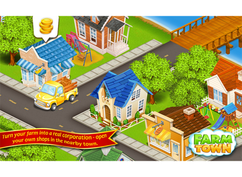 Screenshot #4 pour Ferme Farm Town -: Cookie Day