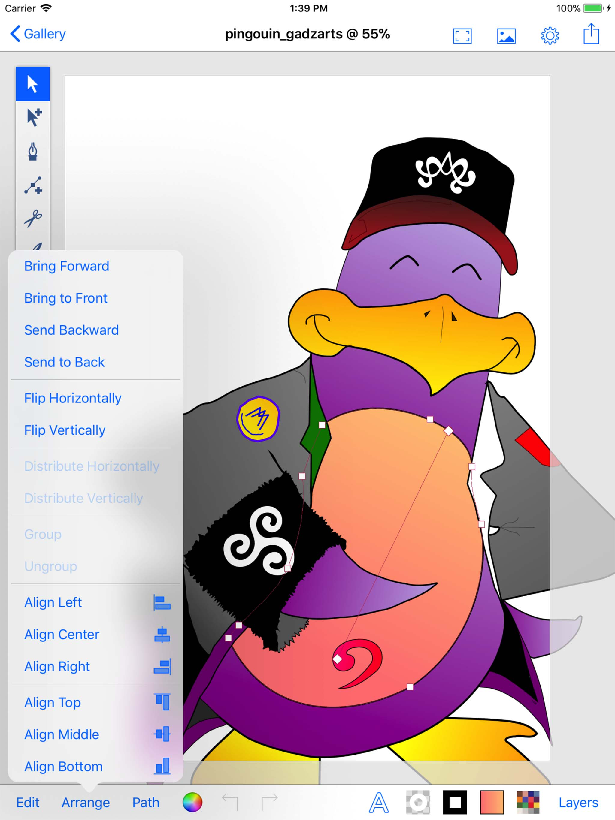 Vector Paint + DropBox Sync screenshot 5