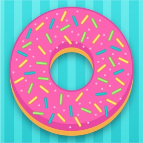螢幕擷取畫面 (3) Donut Drop by ABCya