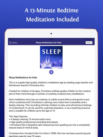 Sleep Meditations for Kidsのおすすめ画像2