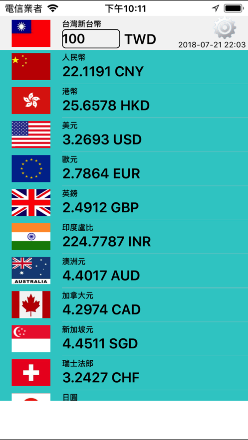 【港币台币汇率计算器】应用信息 - iOS 