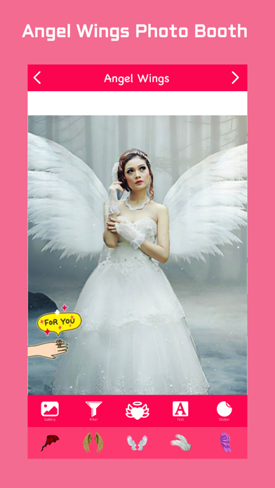 Screenshot #3 pour Angel Wings Photo Booth