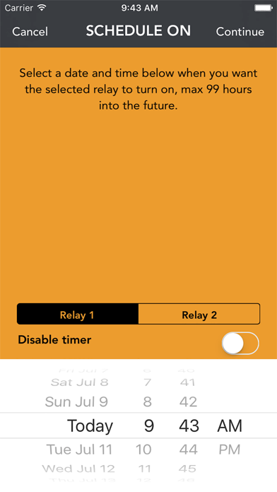 GSMS Remote Control iPhone screenshot 5 - Utilities app