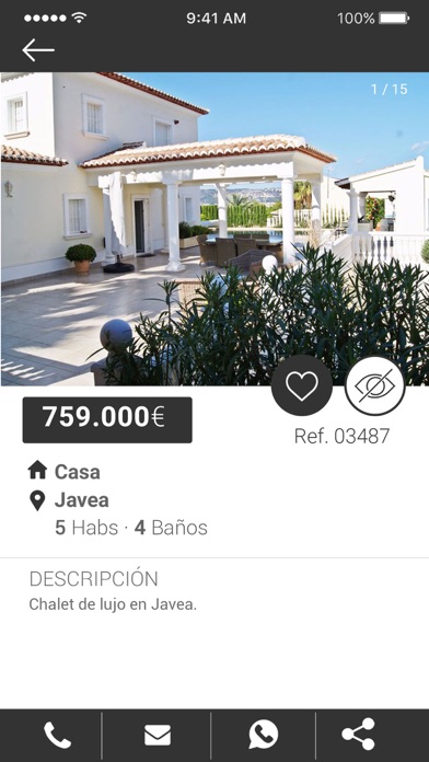 Screenshot #3 pour Inmobiliaria Habitat Pego