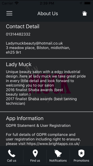 Lady Muck Beauty Salon screenshot 2