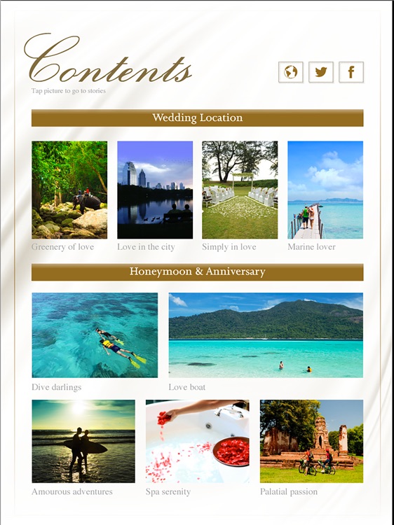 Weddings & Honeymoons