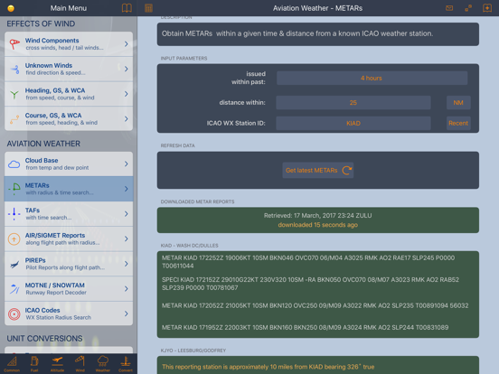 E6B Aviation Calculator iPad app afbeelding 5