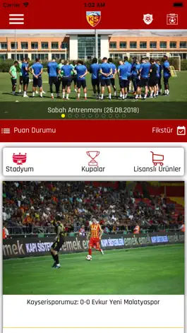 Game screenshot Kayserispor mod apk