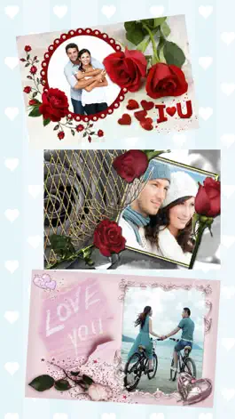 Game screenshot Love photo frames create cards mod apk