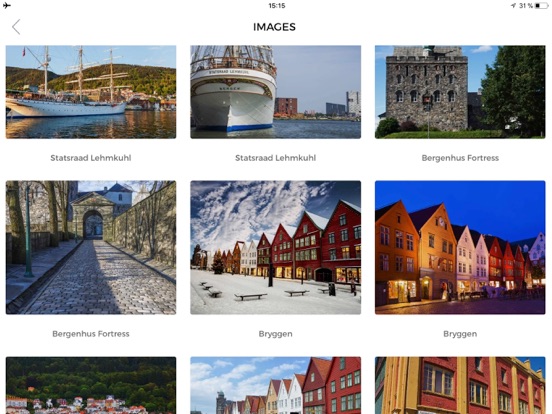 Screenshot #6 pour Bergen Guide de Voyage