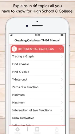 TI 84 Graphing Calculator Man. iPhone image 2
