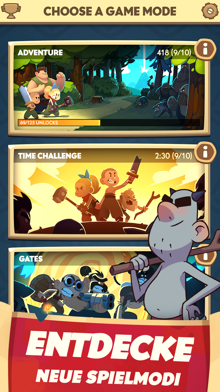 Almost a Hero - Idle Adventure iOS Mod IPA screenshot 2 - iOS game interface