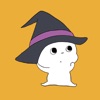 ハロウィンのゆるいシロクマ