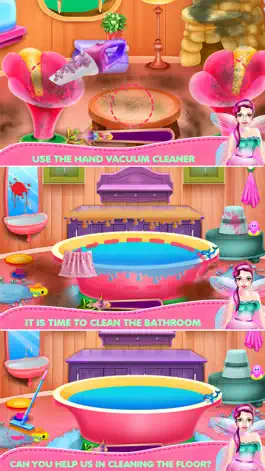 Game screenshot Fairy Room Cleaning apk