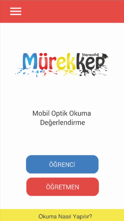 Mürekkep Optik Okuma