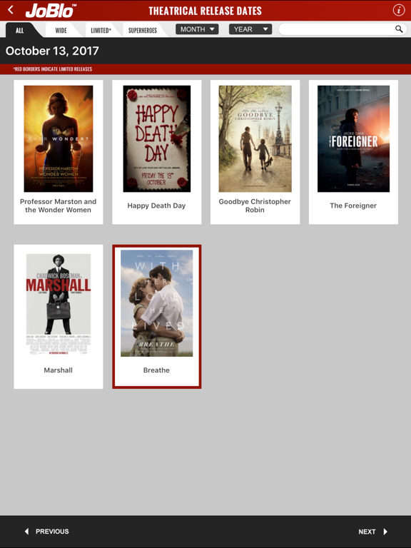Screenshot #6 pour THEATRICAL / BLU-RAY RELEASES