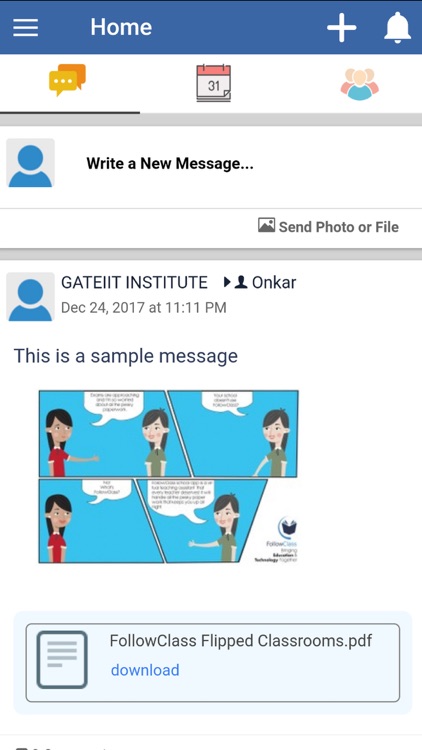 Teacher and Admin ES App