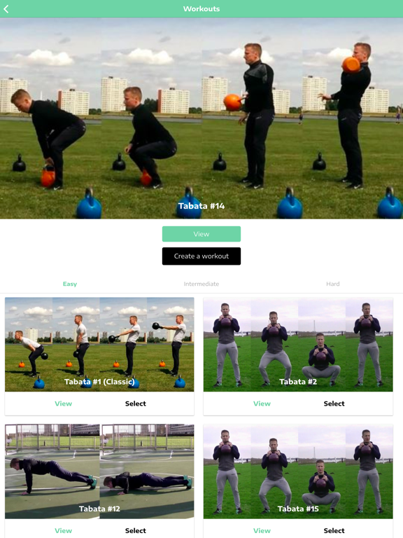Kettlebell Exercise Guide iPad screenshot