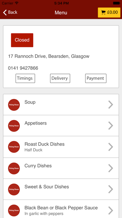 Screenshot #2 pour Peking House Glasgow