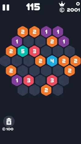 Game screenshot Hexa Number Smash : Tap Puzzle hack