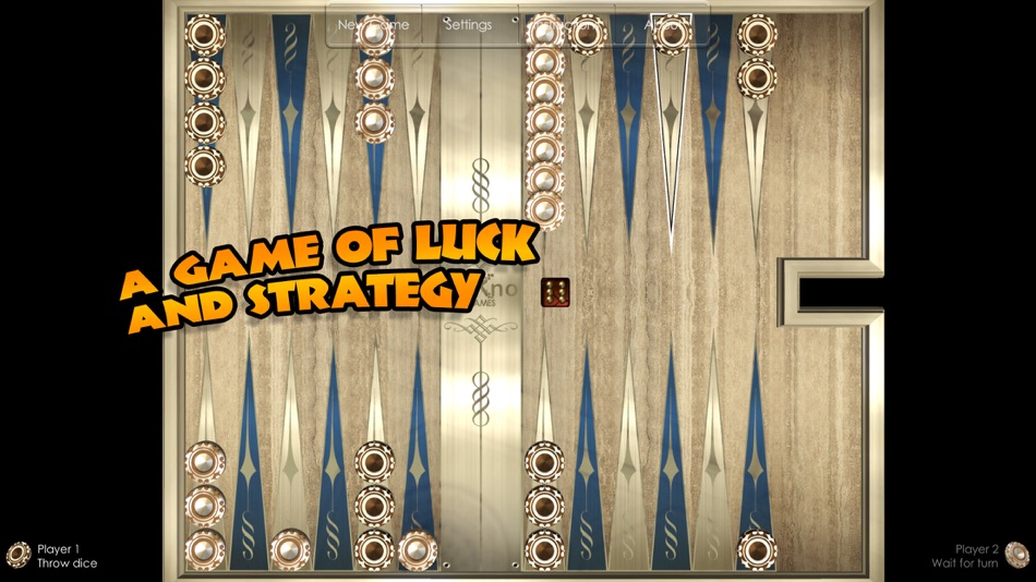 #4. Backgammon.. (iOS) 由: baKno Games