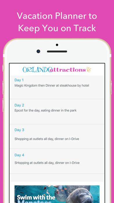 Screenshot #3 pour Orlando Attractions Guide