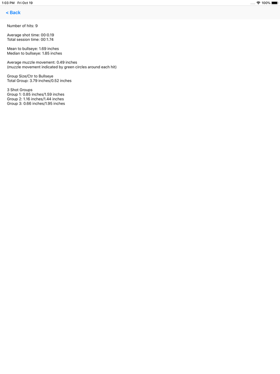 SharpShot EZ-Trainer iPad screenshot 6 - Sports app